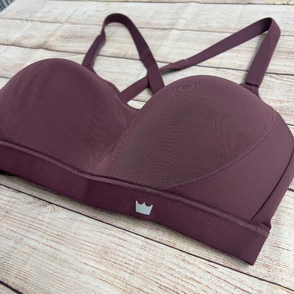 Shefit Luxe Sports‎ Bra - Burgundy/Mauve - Size 1Luxe - Picture 7 of 8